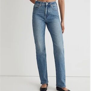 Madewell NWT 90s straight denim - medium wash NN877 size 27 - bestselling denim